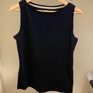 Talbots Black Tank Top Size M